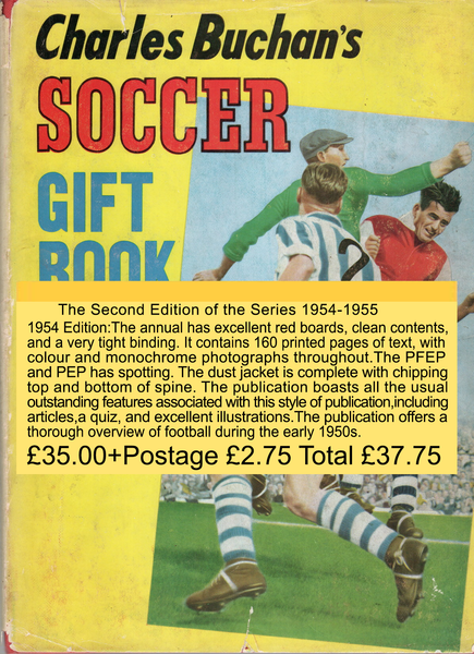 Charles Buchan's Soccer Gift Book Editions from £8.00