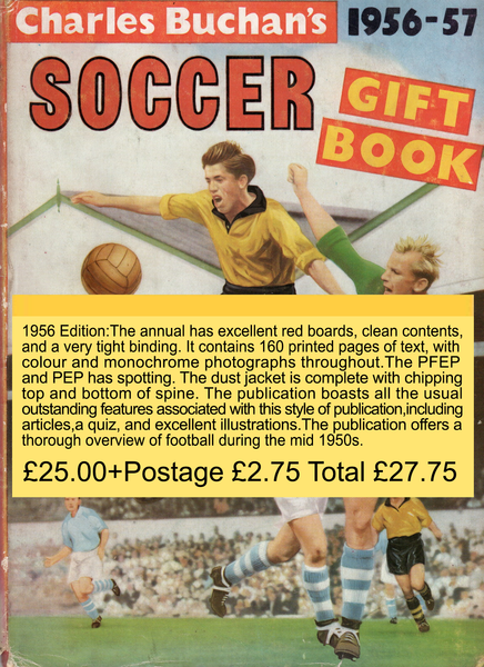 Charles Buchan's Soccer Gift Book Editions from £8.00