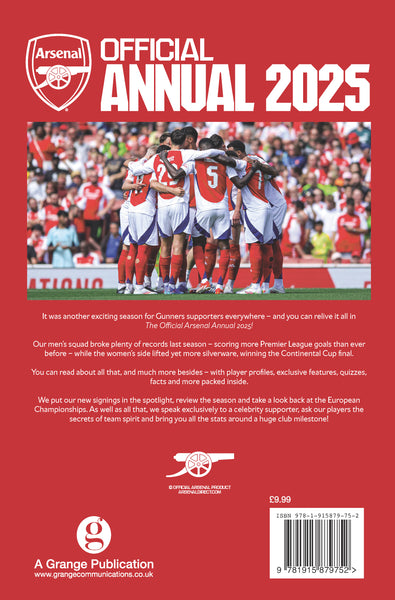 The Official Arsenal Annual 2025