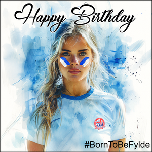 AFC Fylde Birthday Cards, Time Tunnel Cards, A4 Posters #BornToBeFylde all on www.soccerbooks.co.uk