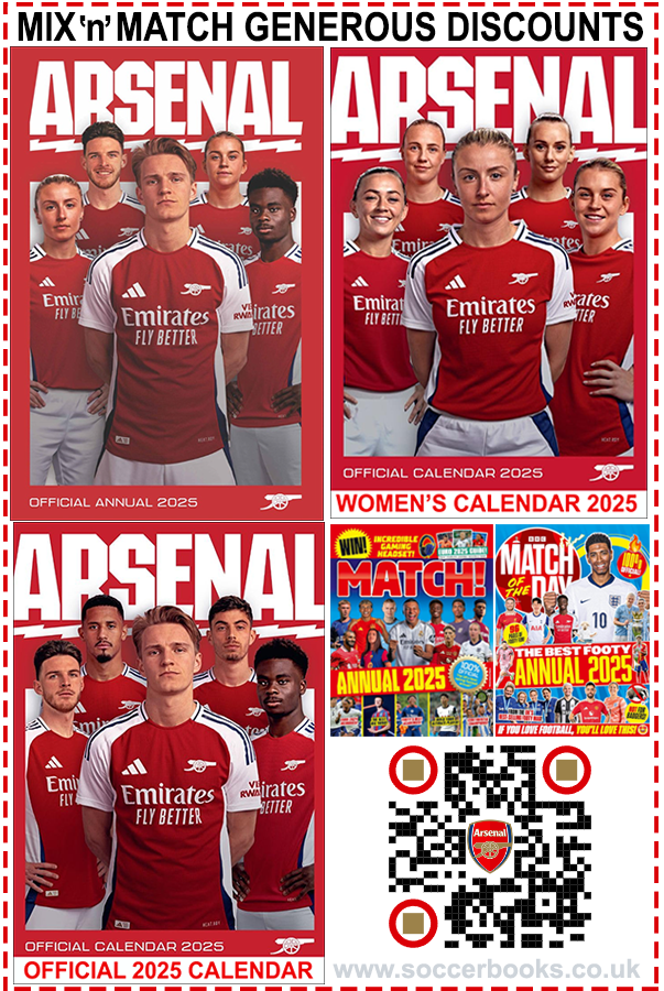 Mix & Match 2, 3 or More Arsenal Annuals or Just Pick One item