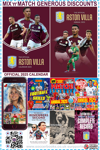 Mix & Match 2, 3 or More Aston Villa Annuals or Just Pick One item