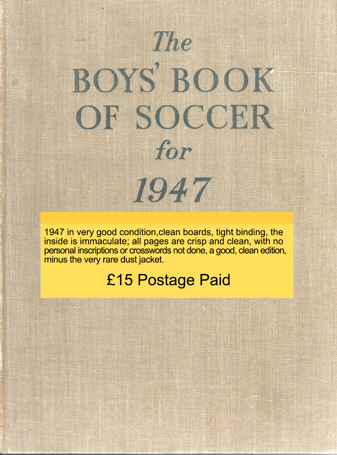 The Boys Book of Soccer Editions from £9.99