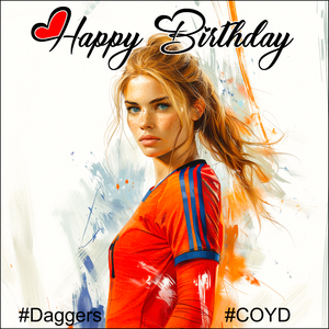 On www.soccerbooks.co.uk, you can find Dagenham and Redbridge Football Club Birthday Cards, Time Tunnel Cards, A4 Posters, #daggers, and #COYD