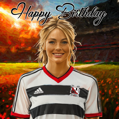 Birthday Cards, Time Tunnel Cards and Prints for Darlington Football Club #WeAreDarlo #NonLeague #nationalleaguenorth #womenfootball #girlssoccer https://www.soccerbooks.co.uk/collections/national-league/products/darlington-football-club