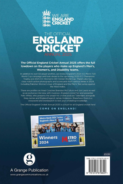 The Official England Cricket Annual 2025