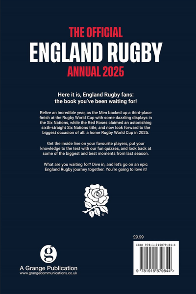 The Official England Rugby Annual 2025