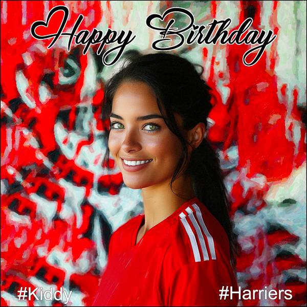 Birthday Cards, Time Tunnel Cards and Prints for Kidderminster Harriers Football Club #CeltArmy #NonLeague #nationalleague #womenfootball #girlssoccer https://www.soccerbooks.co.uk/collections/national-league/products/kidderminster-harriers-football-club