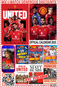 Mix & Match 2, 3 or More Manchester United Books and Annuals