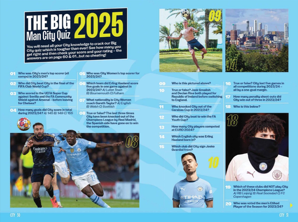 The Official Manchester City FC Annual 2025