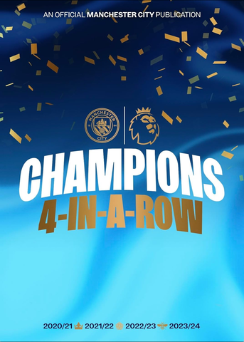 Manchester City Champions 4-In-A-Row