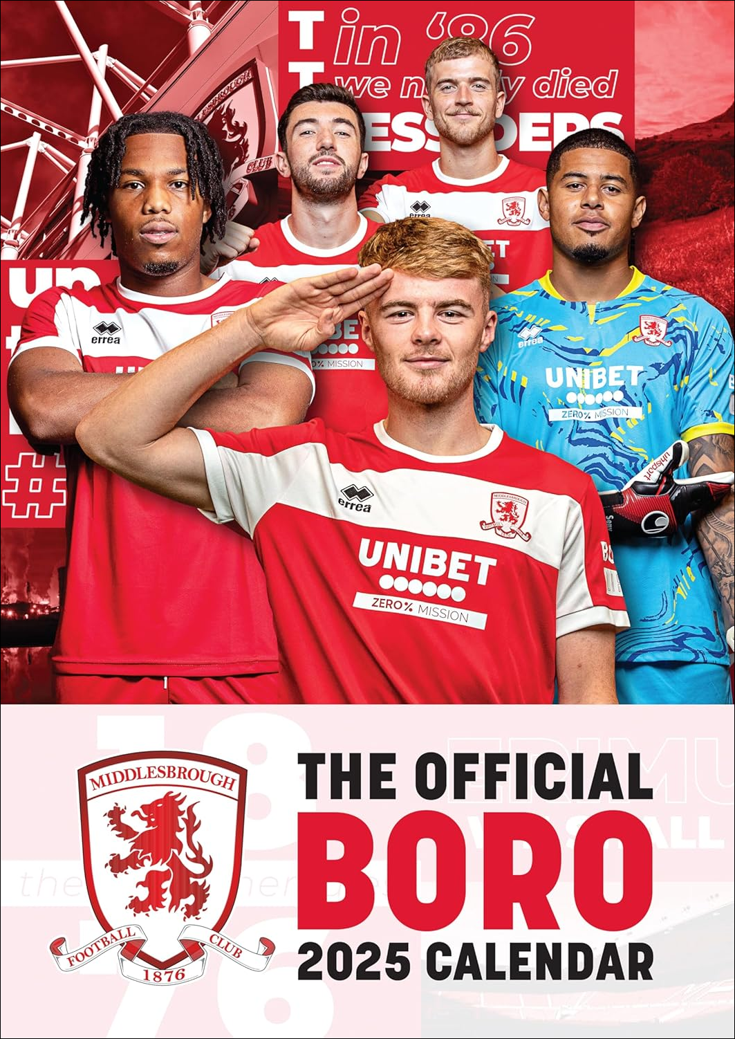 The Official Middlesbrough FC Calendar 2025