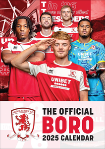 The Official Middlesbrough FC Calendar 2025