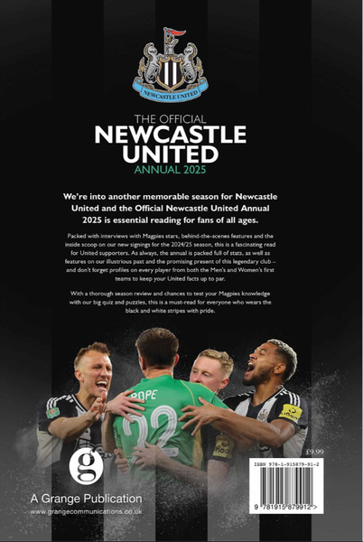 The Official Newcastle United Annual 2025