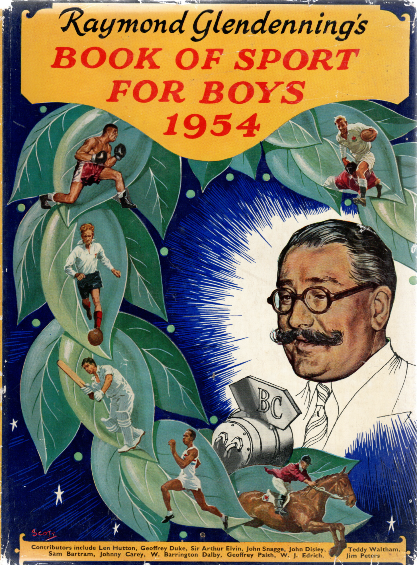 Raymond Glendenning's Book of Sport for Boys 1954