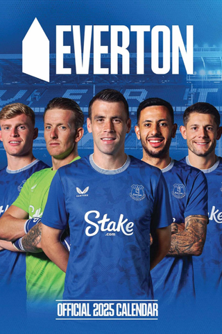 The Official Everton FC A3 Calendar 2025