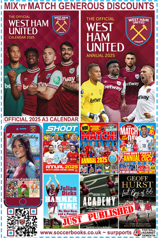 Mix & Match 2, 3 or More West Ham Annuals or Just Pick One item