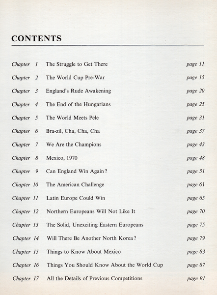 1970 World Cup Preview by Kenneth Wolstenholme