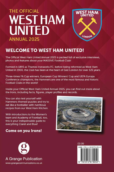 The Official West Ham Annual 2025