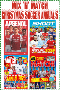 Mix & Match 2, 3 or More Arsenal Christmas Annuals