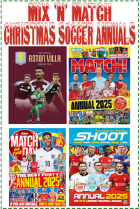 Mix & Match 2, 3 or More Aston Villa Christmas Annuals