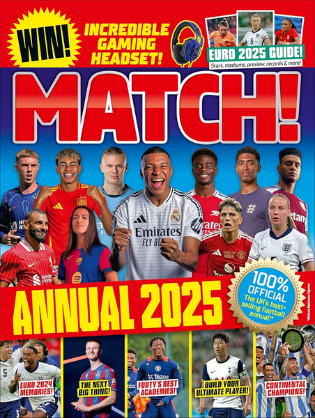 Mix & Match Christmas Soccer Annuals for Young and Old