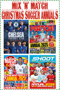 Mix & Match 2, 3 or More Chelsea AFC Christmas Annuals